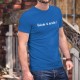 Uomo Moda cotone T-Shirt - Quèche tè batoille ! ★