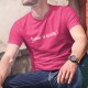 Uomo Moda cotone T-Shirt - Quèche tè batoille ! ★