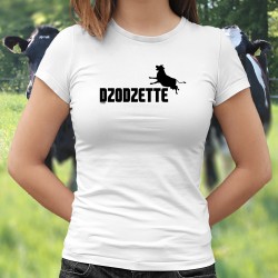Mode T-shirt - Dzodzette ❤ silhouette de vache ❤
