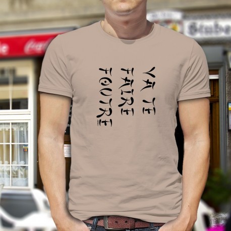 Va te faire foutre ✪ écriture japonaise ✪ Herren T-Shirt