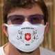 Switzerland First ✚ Holstein Kuhe ✚ Baumwollmaske