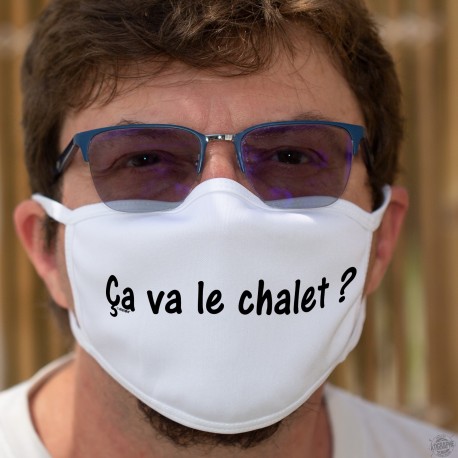 Ça va le chalet ? ★ Cotton mask