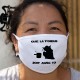 Que la Fondue soit avec Toi ★ Yoda ★ Masque tissu double couche lavable inspiré de la phrase culte "que la Force soit avec toi"