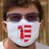 Écusson jurassien ★ Masque de protection en tissu double couche, lavable à 60 °C