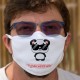Adoptez la ❤ Panda attitude ❤. Panda attitude ❤ Kawaii ❤ Masque humoristique en tissu double couche lavable