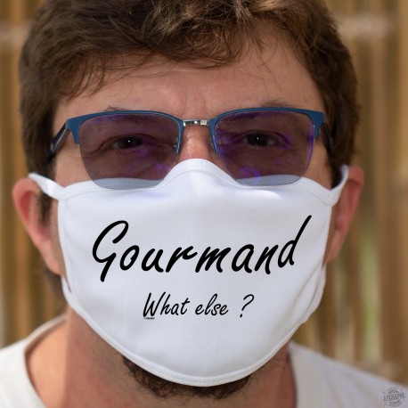 Gourmand, What else ? ★ Maschera di cotone