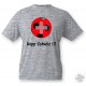 Kinder Fussball T-shirt - Hopp Schwiiz !!! , Ash Heater
