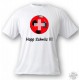 T-shirt football enfant - Hopp Schwiiz !!! , White
