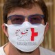 Anpassbare Doppelschicht-Stoffmaske für Unternehmen oder Firmen