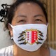 Valais coat of arms held by claws ★ Washable tissu mask