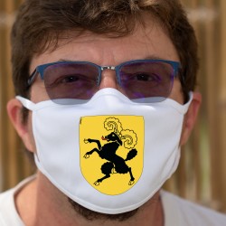 Stemma di canton di Sciaffusa ★ Maschera protettiva in tessuto