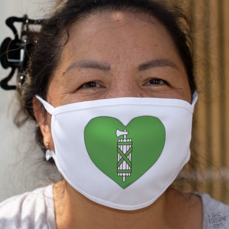 St. Gallen Heart ★ Cotton mask