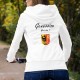 Genevoise, What else ? ★ Stemma di Geneva ★ Donna felpa bianco a cappuccio