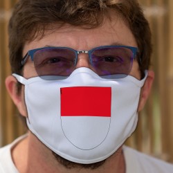 Stemma di canton di Soletta ★ Maschera protettiva in tessuto