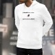 Men Hoodie - Le chocolat est mon ennemi ❤