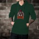 En mode télétravail ★ Gorille hipster ★ Pull à capuche coton homme