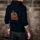 Cotton Hoodie T-Shirt - En mode télétravail ★ Gorille hipster ★