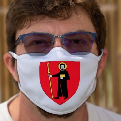 Stemma di canton di Glarona ★ Maschera protettiva in tessuto