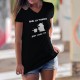 Que la Fondue soit avec Toi ★ Yoda ★ T-Shirt coton dame inspiré de "Que la force soit avec toi" Star Wars, la Guerre des étoiles