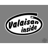 Funny Car Sticker - Valaisan inside