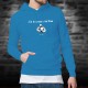 Cotton Hoodie T-Shirt - J'ai le corps d'un Dieu ★ Bouddha ★