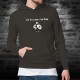 J'ai le corps d'un Dieu ★ Bouddha ★ Pull à capuche coton homme ★ Bouddha ★ assis et souriant