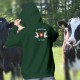 In Switzerland We Trust ✚ In der Schweiz vertrauen wir ✚ Frauen Baumwolle Kapuzenpullover