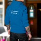 Maglione di cotone con cappuccio - On est pas sorti de l'auberge ★