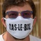 Ras-le-bol ★ Masque humoristique en tissu lavable, sentiment général face à cette pandémie et aux mesures gouvernementales