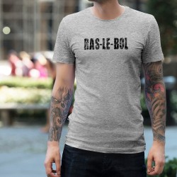 Ras-le-bol ✪ T-Shirt humoristique homme, l'expression d'un sentiment général face à cette pandémie