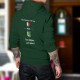 Maglione di cotone con cappuccio - Valaisan, bien mais Bédjuis, c'est mieux