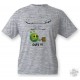 T-Shirt Alien smiley - Oups !!!, Ash Heater