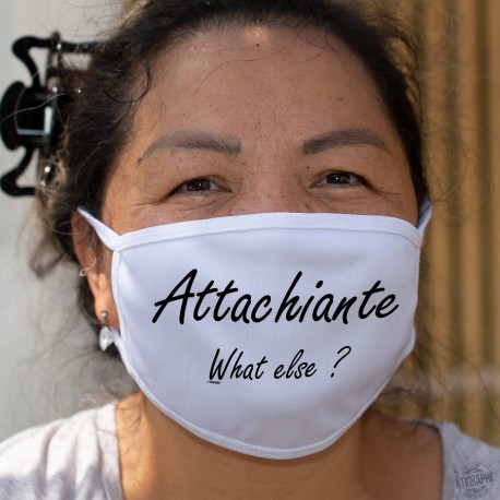 Attachiante, What else ? ❤ attachante ❤ Cotton mask