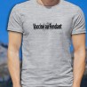 Vacciné au Fendant ★ T-Shirt humoristique homme, le Fendant, concurrent sérieux du Vaccin Moderna, également produit en Valais 