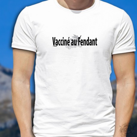 Vacciné au Fendant ★ Men's T-Shirt