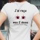 J'ai reçu mes deux doses ★ de café ★ Frauen T-shirt