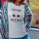 J'ai reçu mes deux doses ★ de café ★ Frauen T-shirt