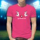SWITZERLAND ✚ svizzero pallone da calcio e Mucca Holstein ✚ T-shirt in cotone da uomo