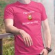 Fier d'être de Château d'Oex ★ écusson ★ T-Shirt coton homme