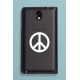 Symbol des Friedens ☮ Sticker Aufkleber für Auto, notebook deko