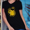 T-Shirt Dame - Comité Romont Basket - 100% coton - Spezial Bestellung