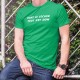 Herren Baumwolle T-Shirt - Dans le cochon, tout est bon