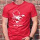 Segno zodiacale Scorpione ♏ T-shirt da uomo in cotone, simbolo di forza, passione e determinazione