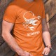 Zodiac sign Scorpio ♏ symbol of strength, passion and determination Men's cotton T-shirt