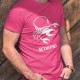 Segno zodiacale Scorpione ♏ T-shirt da uomo in cotone, simbolo di forza, passione e determinazione