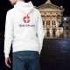 Switzerland  Think different ★ Svizzera, pensa in modo diverso ★ Felpa con cappuccio