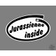 Funny Car Sticker - Jurassienne inside