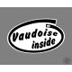 Funny Sticker - Vaudoise inside - Autodeko
