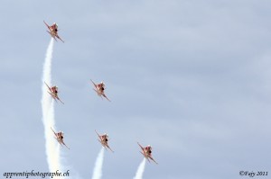 Sion Air Show 2011, patrouille suisse