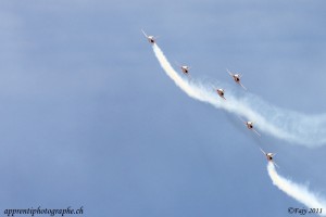 Sion Air Show 2011, patrouille suisse